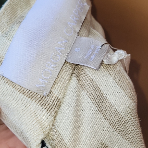 MORGAN CARPER SIZE 6 linen dress with pockets NWT - Picture 6 of 9